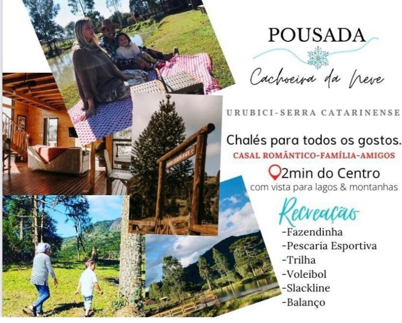 Floresta Secreta- Pousada Cachoeira Da Neve Urubici Eksteriør bilde